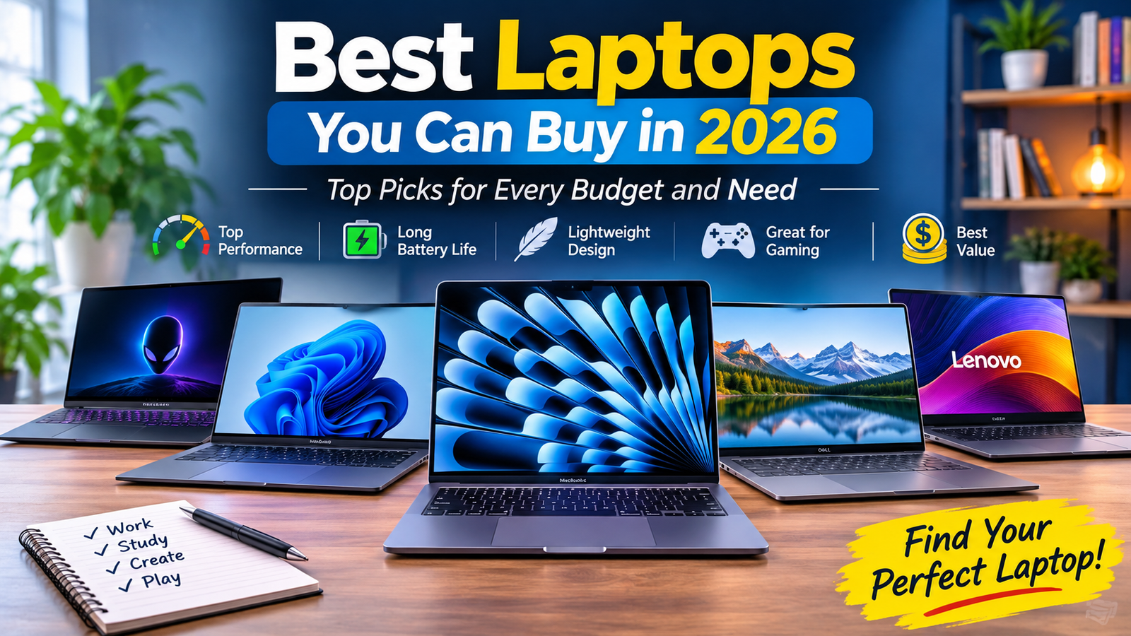 Best laptops you can buy in 2026